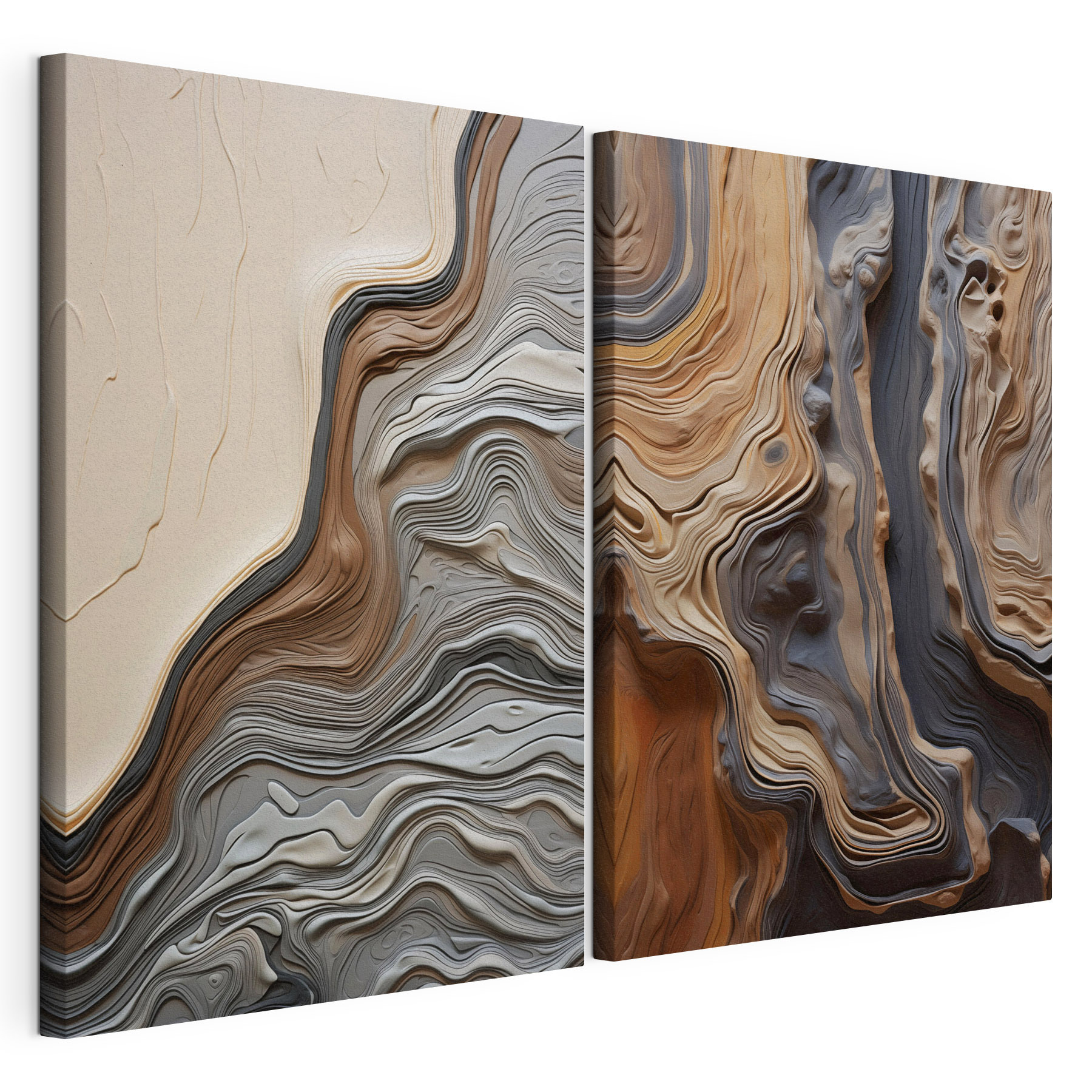- Flowing lines in harmonious colors - Flowing lines in harmonious colors
