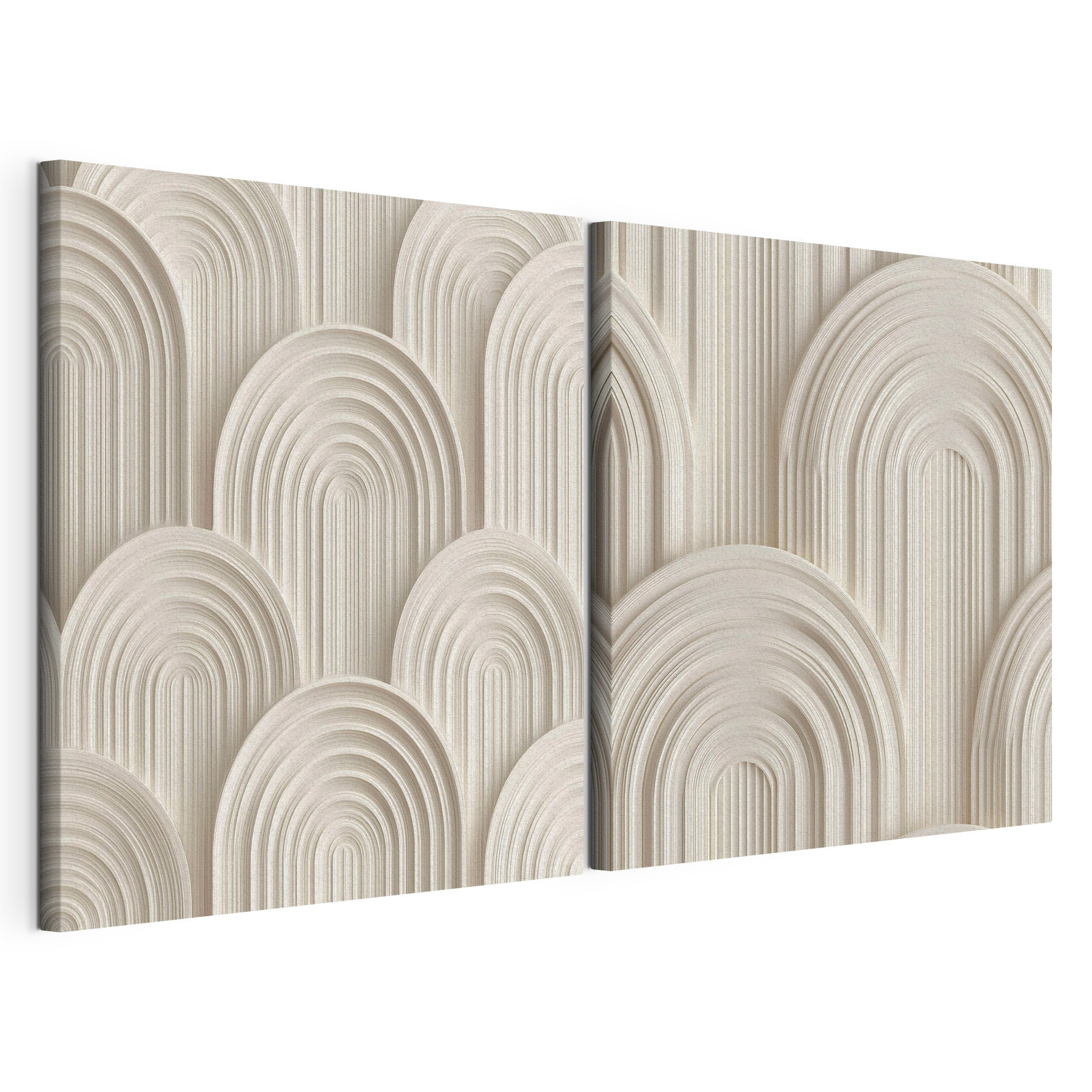 Soft curves in neutral tones Soft curves in neutral tones