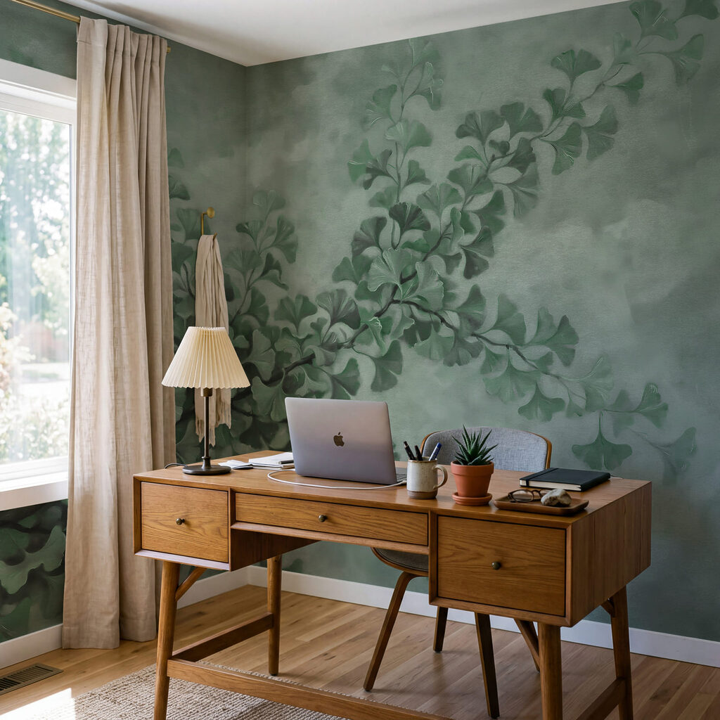 Branche avec des feuilles Branche avec des feuilles