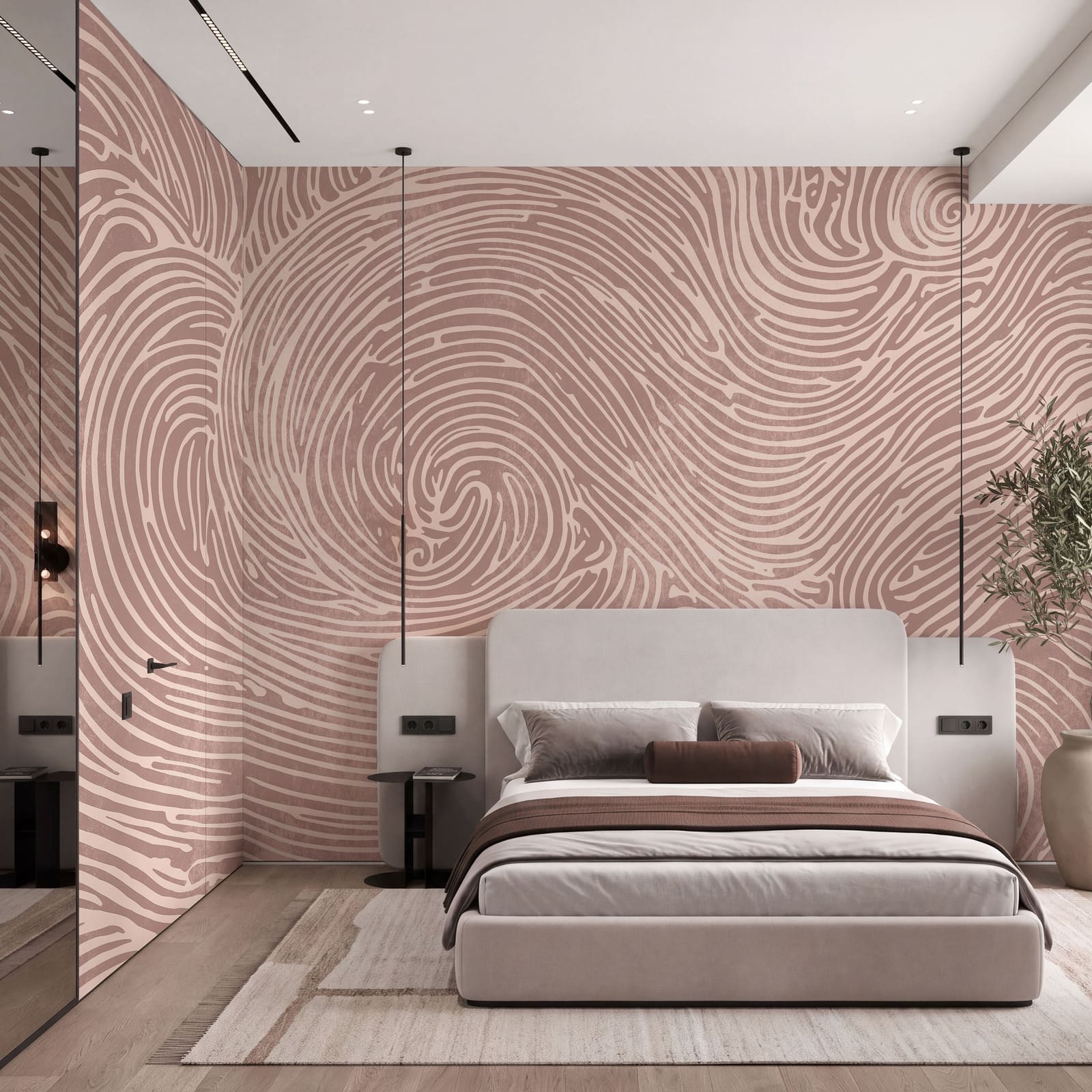 Les lignes sinueuses créent un rythme visuel Les lignes sinueuses créent un rythme visuel