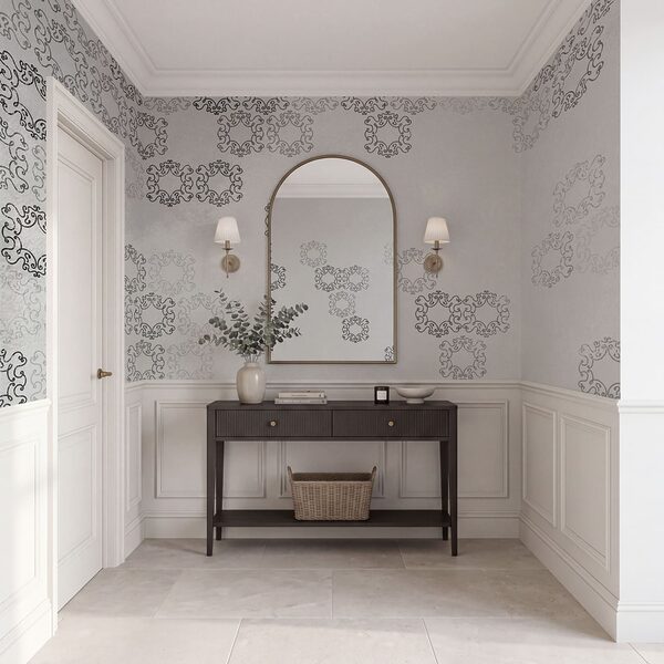 Fond blanc avec un motif en noir et blanc Fond blanc avec un motif en noir et blanc