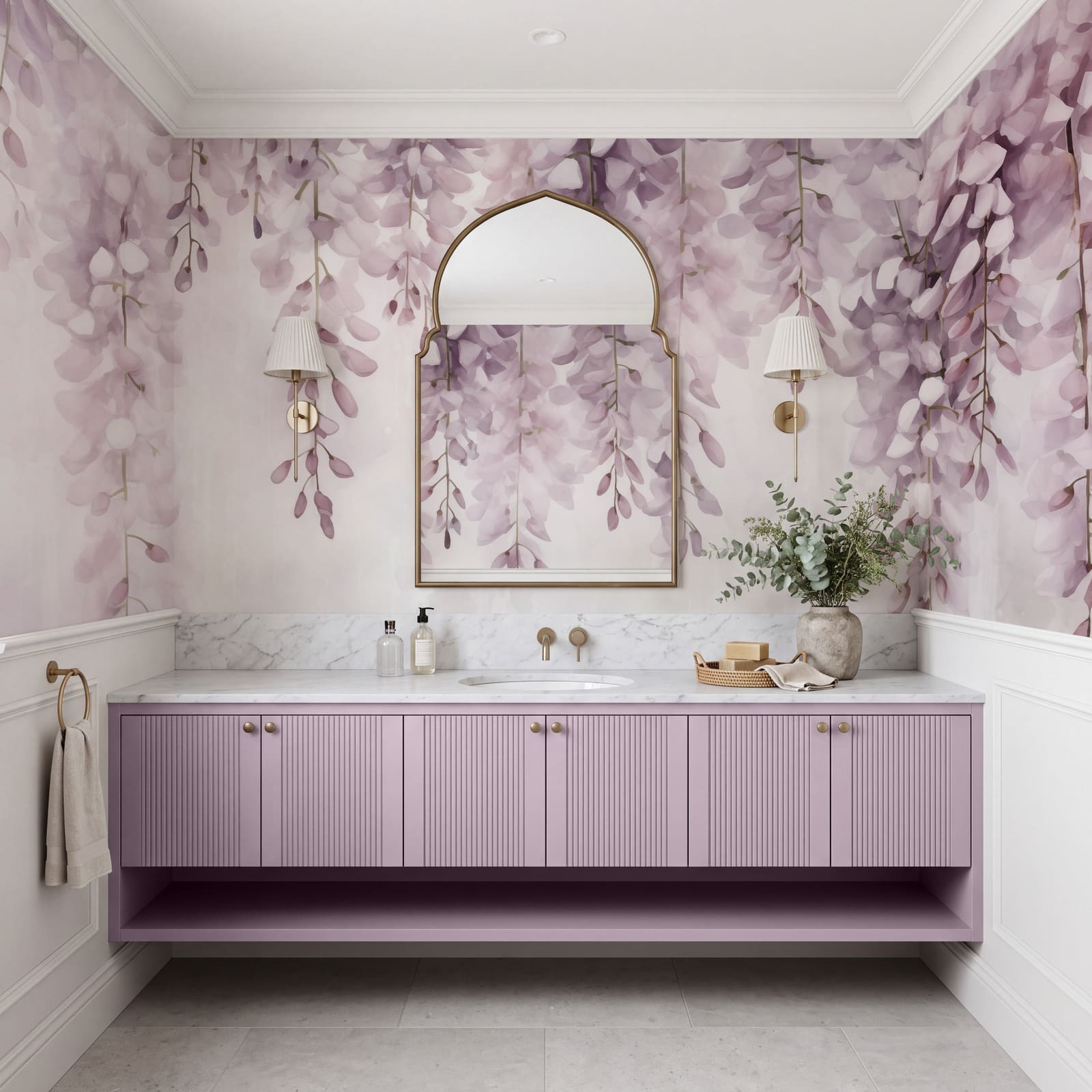 Des fleurs délicates aux teintes pastel douces