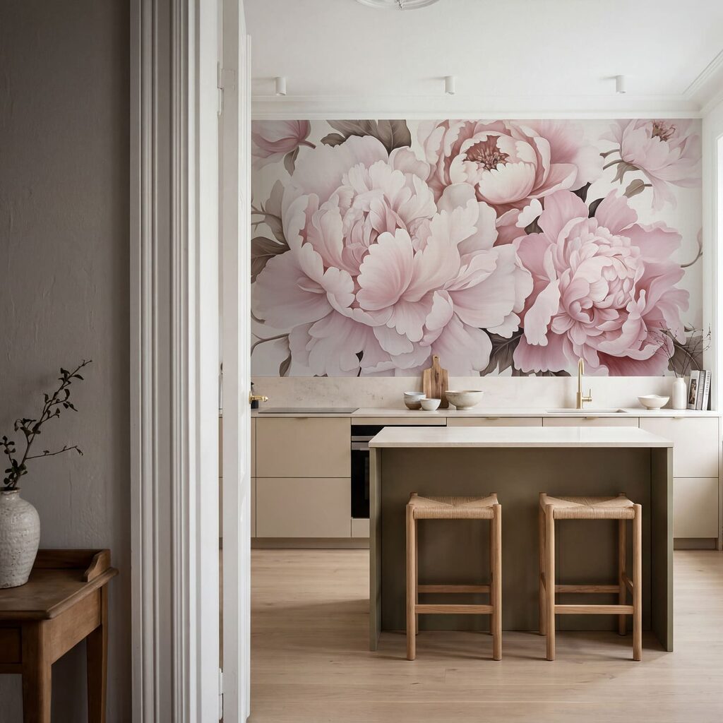 Des pivoines rose pâle en pleine floraison Des pivoines rose pâle en pleine floraison