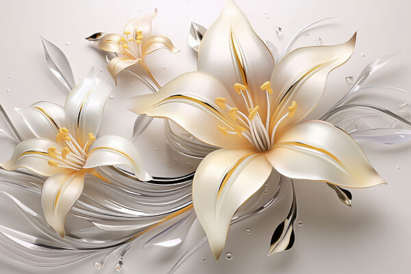 Delicate blooms in soft hues Delicate blooms in soft hues