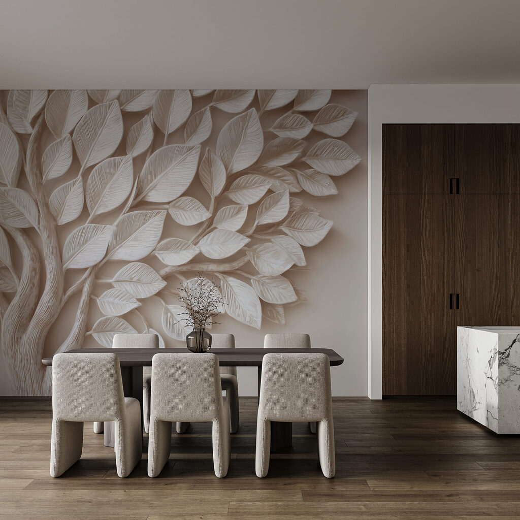 Arbre avec des feuilles Arbre avec des feuilles