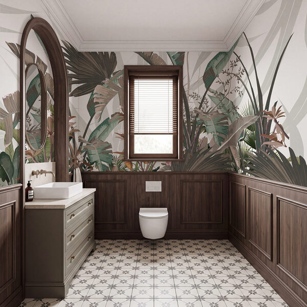 La beauté botanique dans des tons pastel
