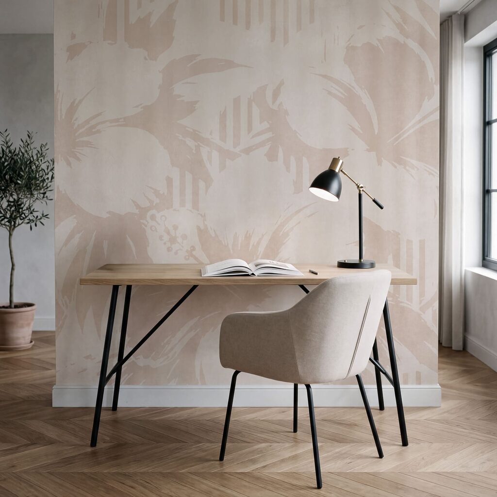 Motif floral rose et blanc Motif floral rose et blanc