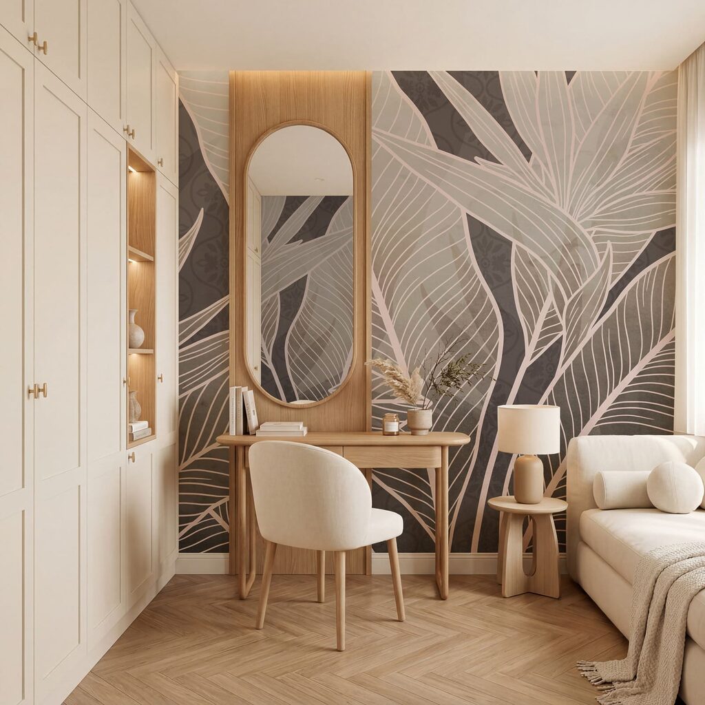 Des teintes douces dans un style botanique raffiné Des teintes douces dans un style botanique raffiné