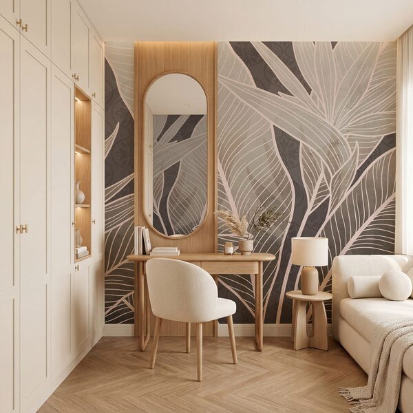Des teintes douces dans un style botanique raffiné Des teintes douces dans un style botanique raffiné