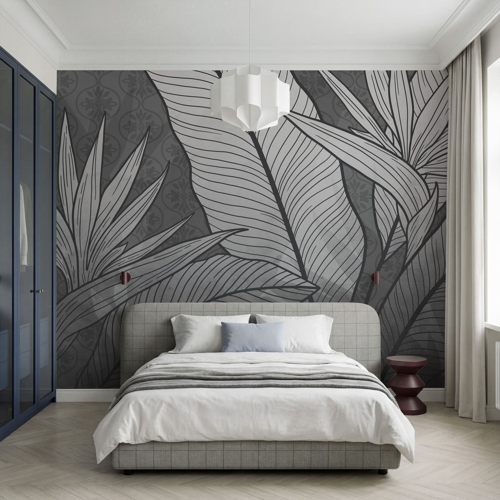 - Un feuillage complexe dans une palette monochrome - Un feuillage complexe dans une palette monochrome