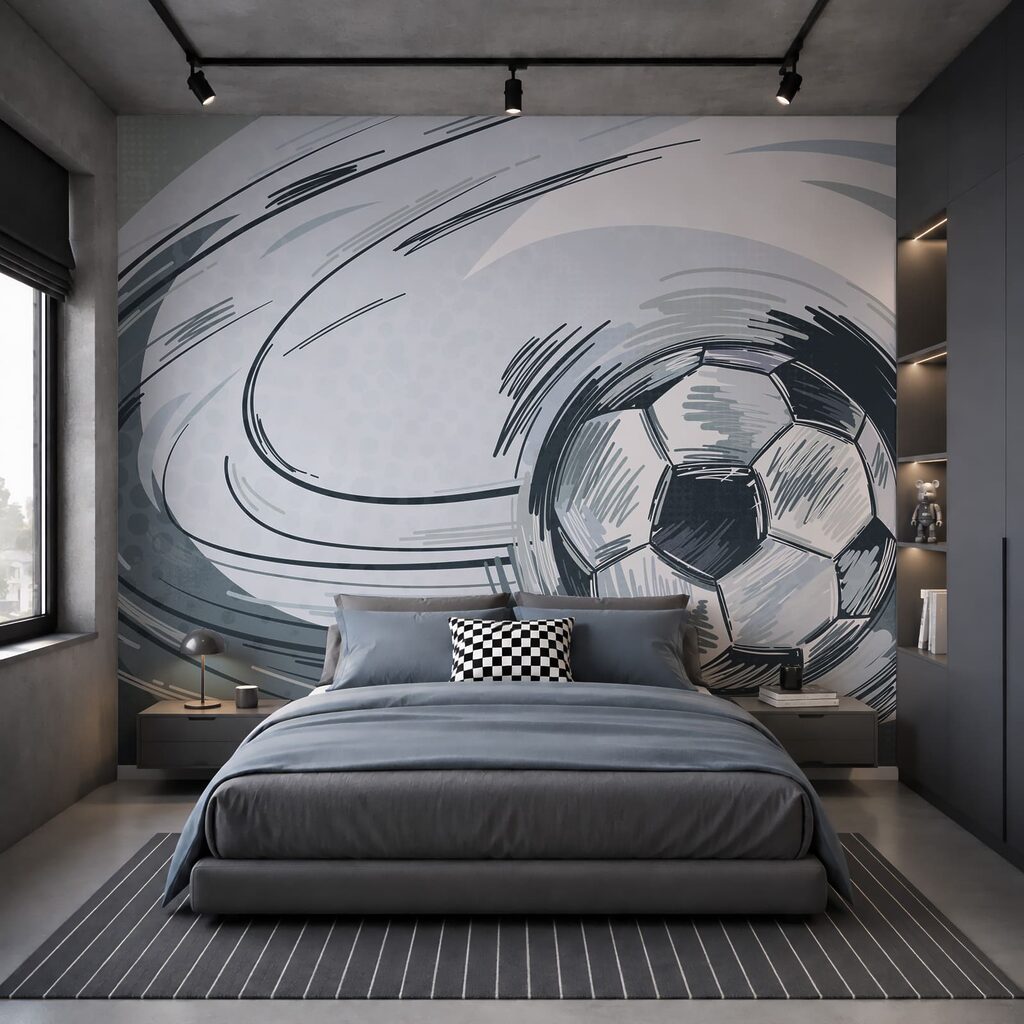 Un ballon de football pris dans une tornade Un ballon de football pris dans une tornade