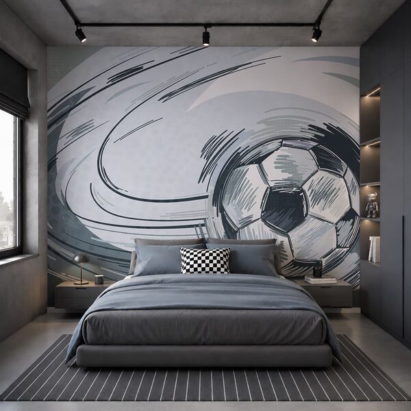 Un ballon de football pris dans une tornade Un ballon de football pris dans une tornade