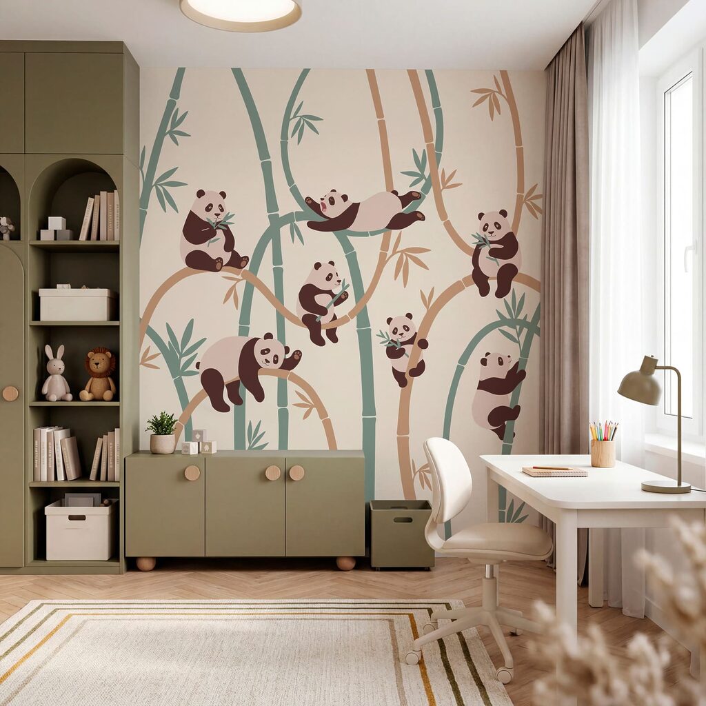 Des pandas dans un arbre Des pandas dans un arbre