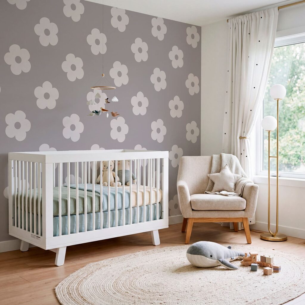 Motif de fleurs blanches Motif de fleurs blanches