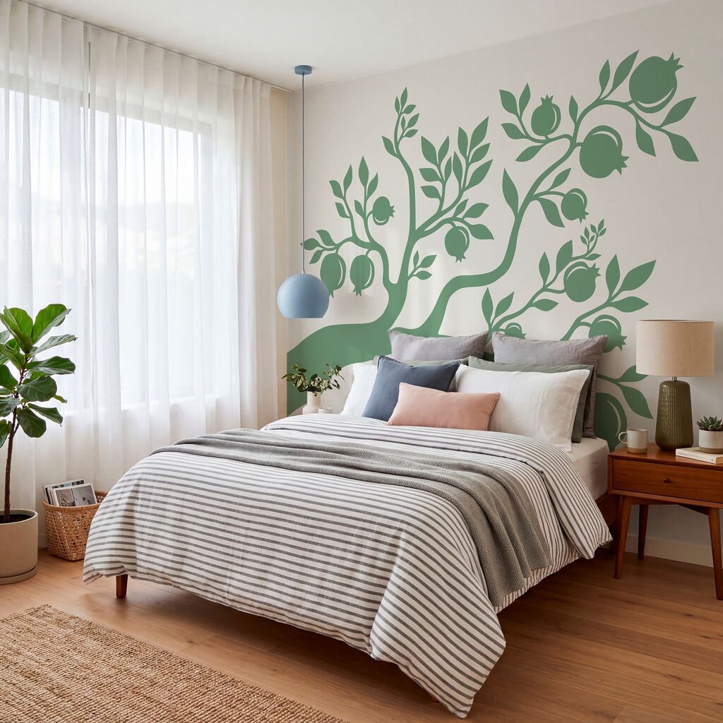 Arbre avec des feuilles et des fruits Arbre avec des feuilles et des fruits