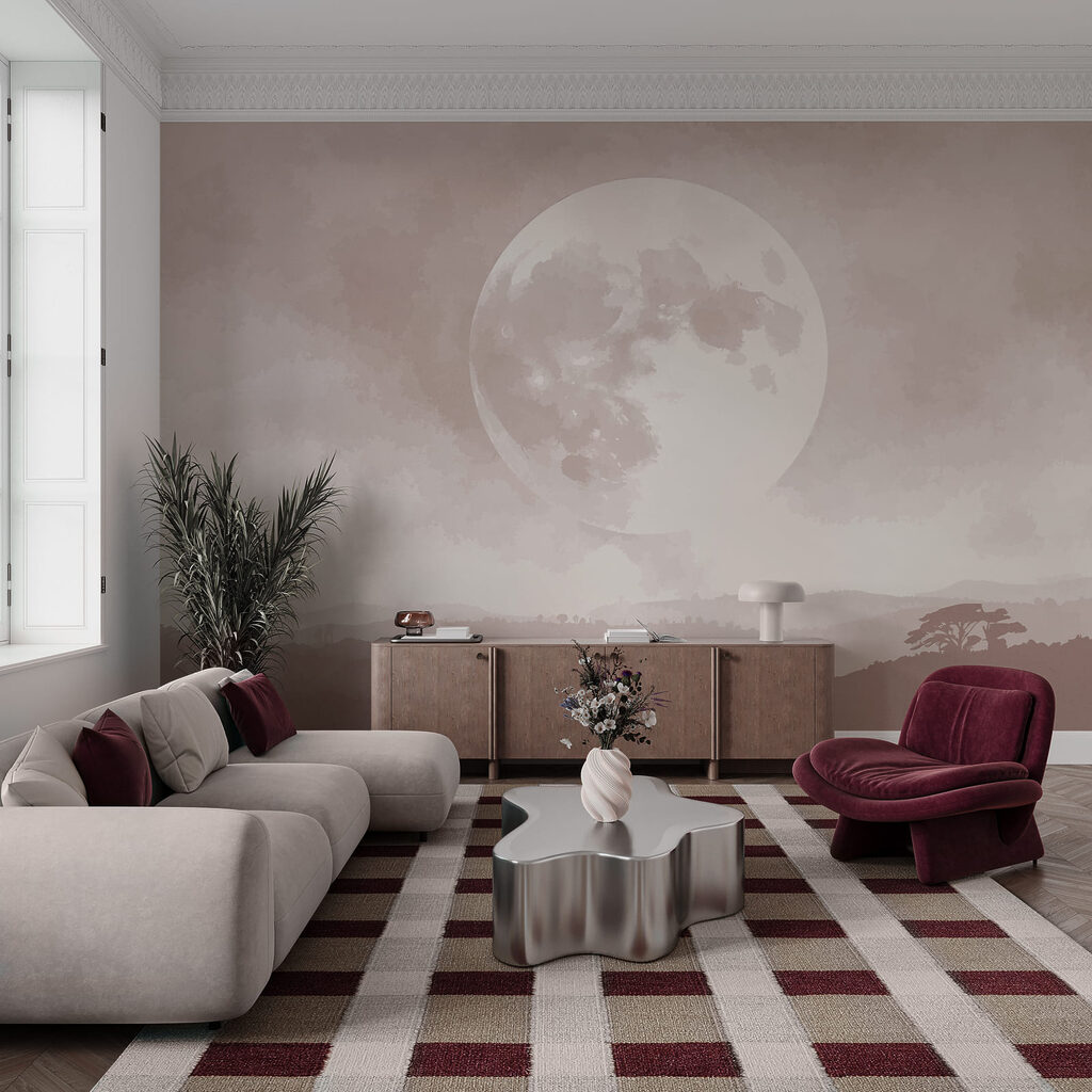 La Lune dans le ciel