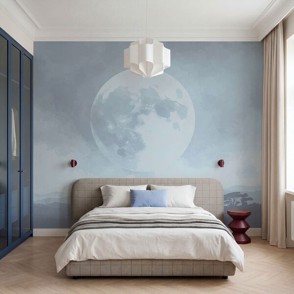 La Lune dans le ciel
