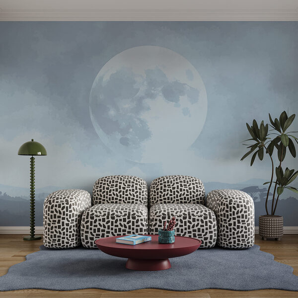 La Lune dans le ciel