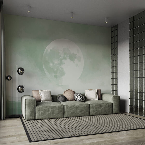 La Lune dans le ciel