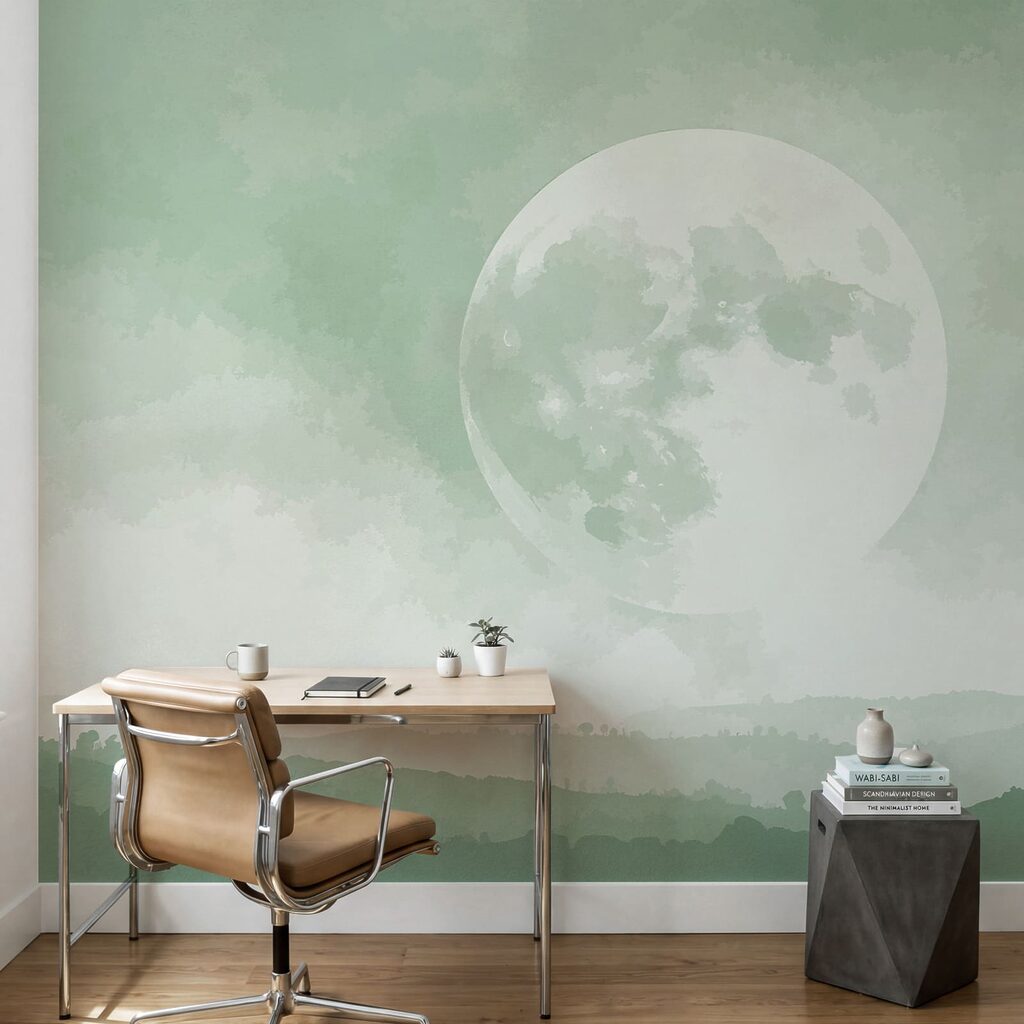 La Lune dans le ciel