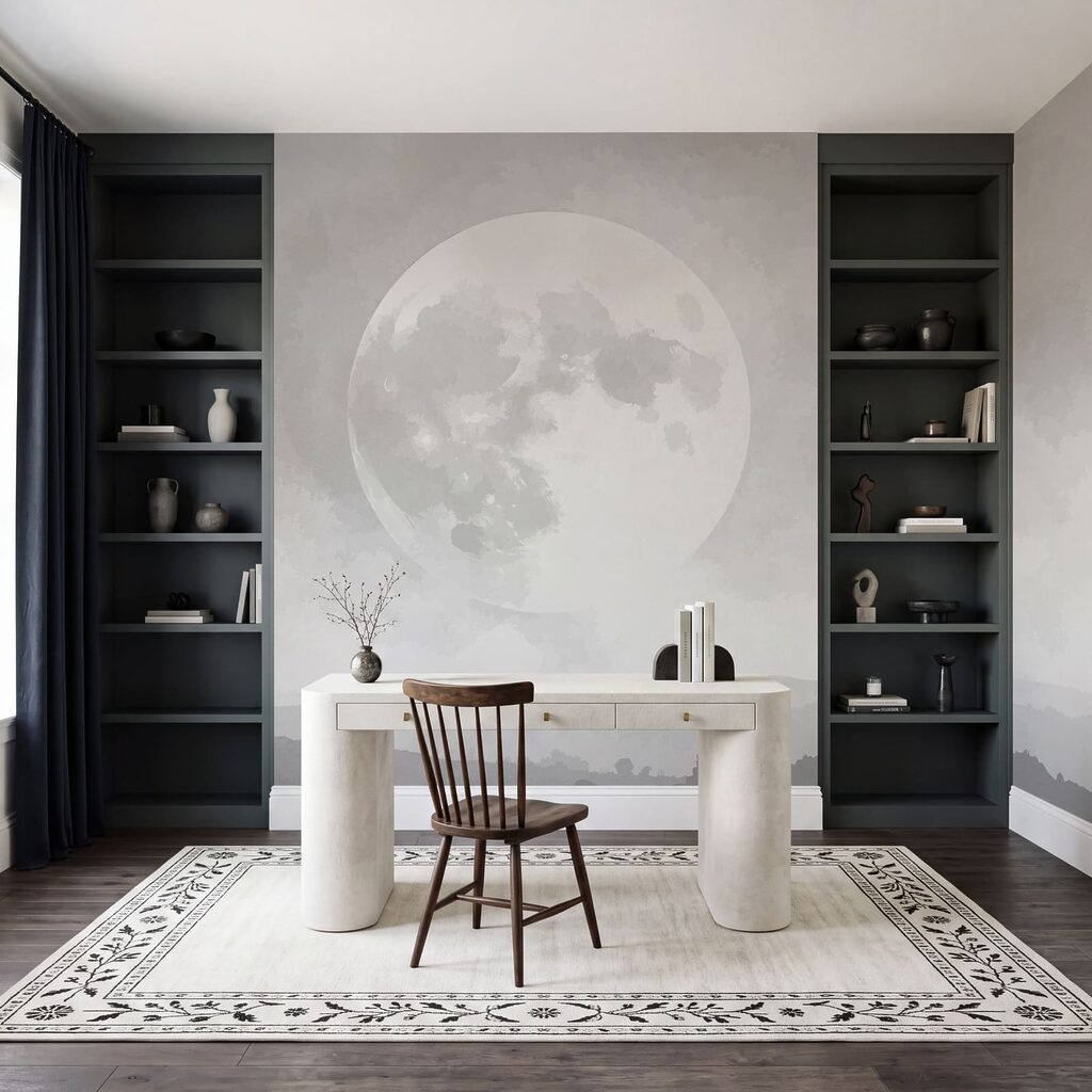 La Lune dans le ciel