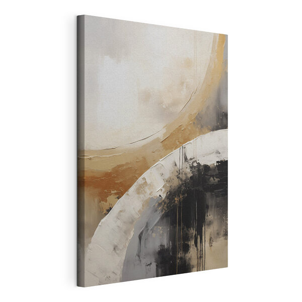 Tableaux Formes abstraites dans des tons discrets