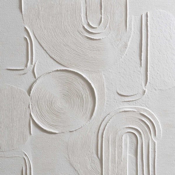White and grey art