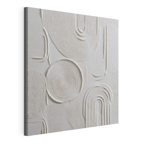 White and grey art