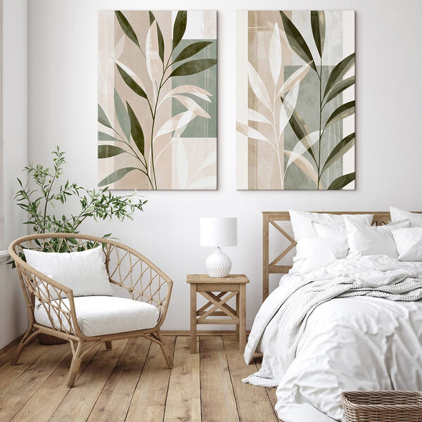 Calming botanical design for any space Calming botanical design for any space