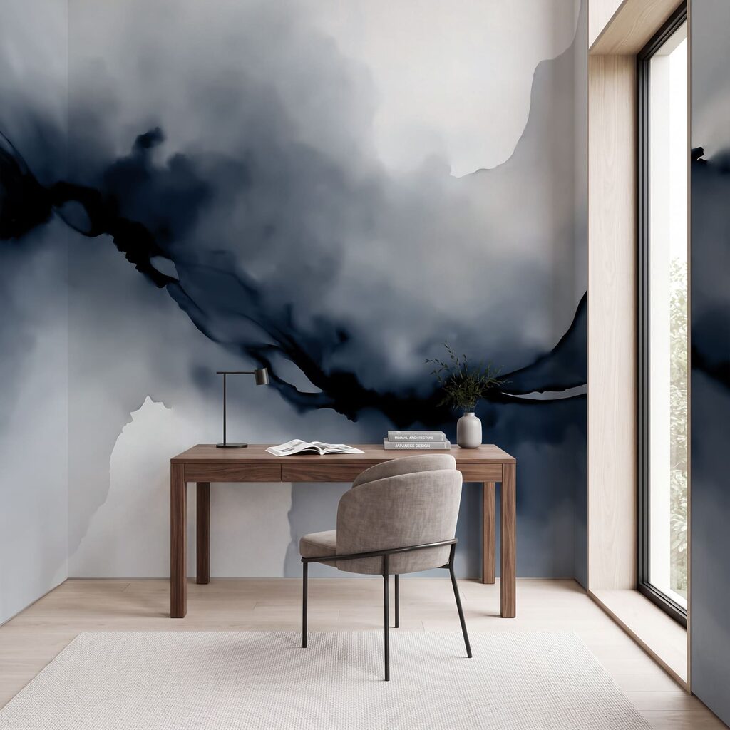 Fumée noire et blanche