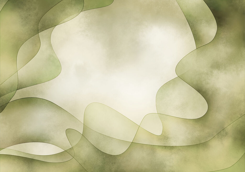 Green and white background