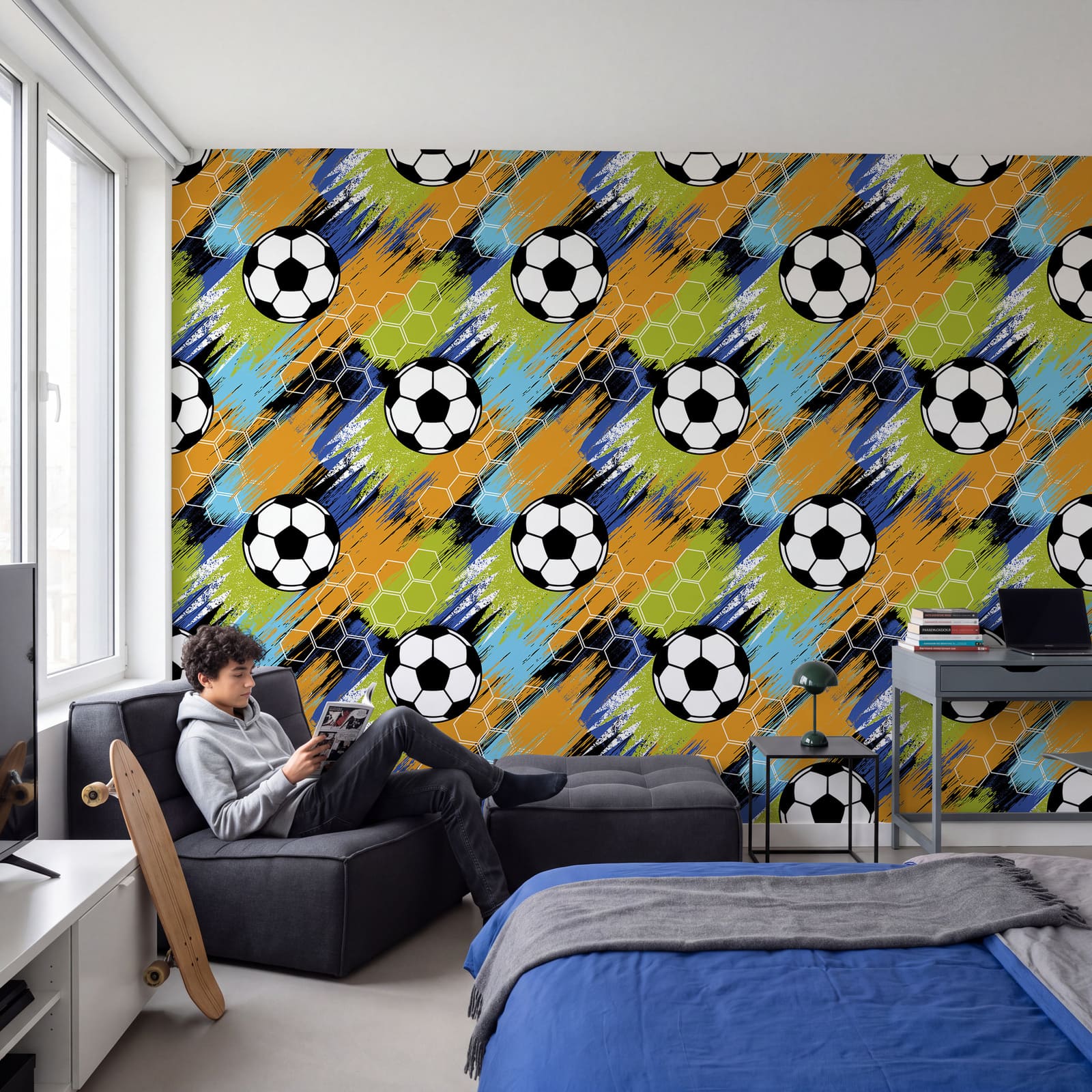 Motifs des ballons de football Motifs des ballons de football