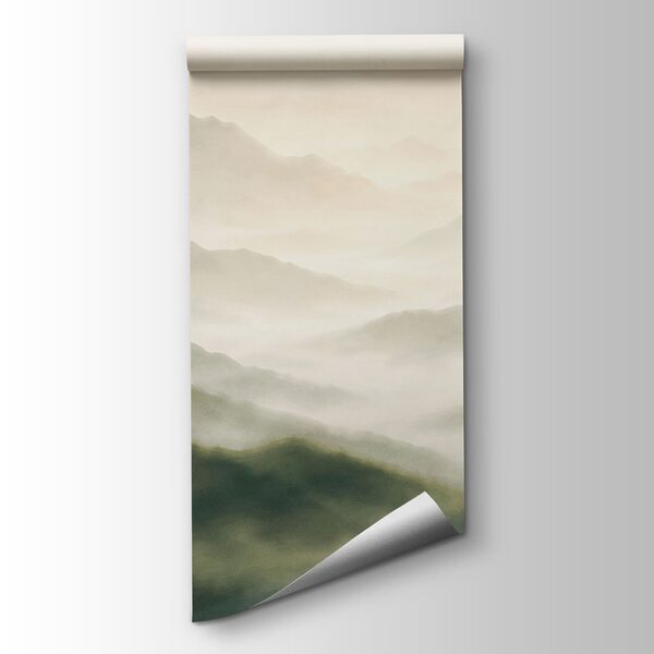 Papier peint Chaîne de montagnes brumeuse (UGS : t01065v1) Papier peint Chaîne de montagnes brumeuse (UGS : t01065v1)