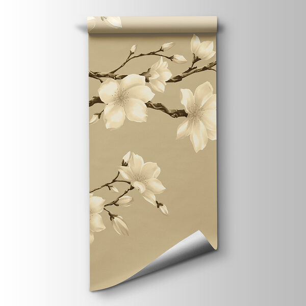 Papier peint Branche à fleurs blanches (UGS : t01044v3) Papier peint Branche à fleurs blanches (UGS : t01044v3)