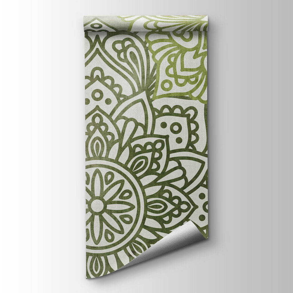 Papier peint Motif floral sur une surface (UGS : t01099)