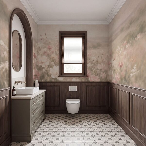Papier peint Champ de fleurs (UGS : t01110v1)