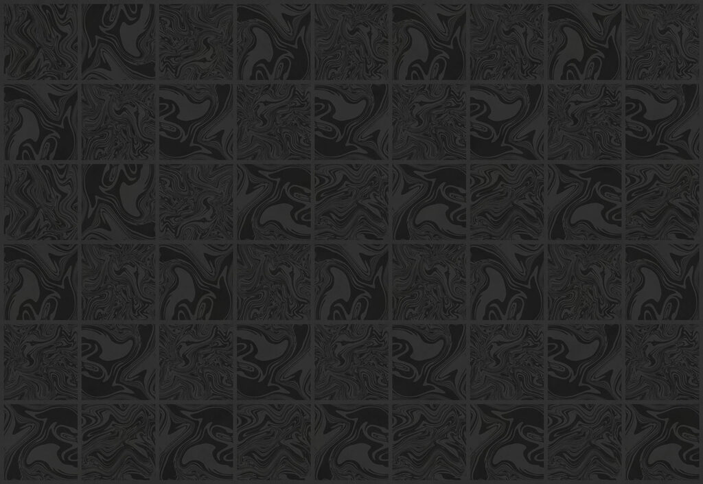 Papier peint Motif de carrés noirs avec des carrés noirs (UGS : t01083)
